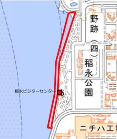 【地図】清掃場所