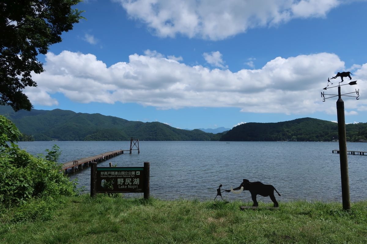 野尻湖の風景