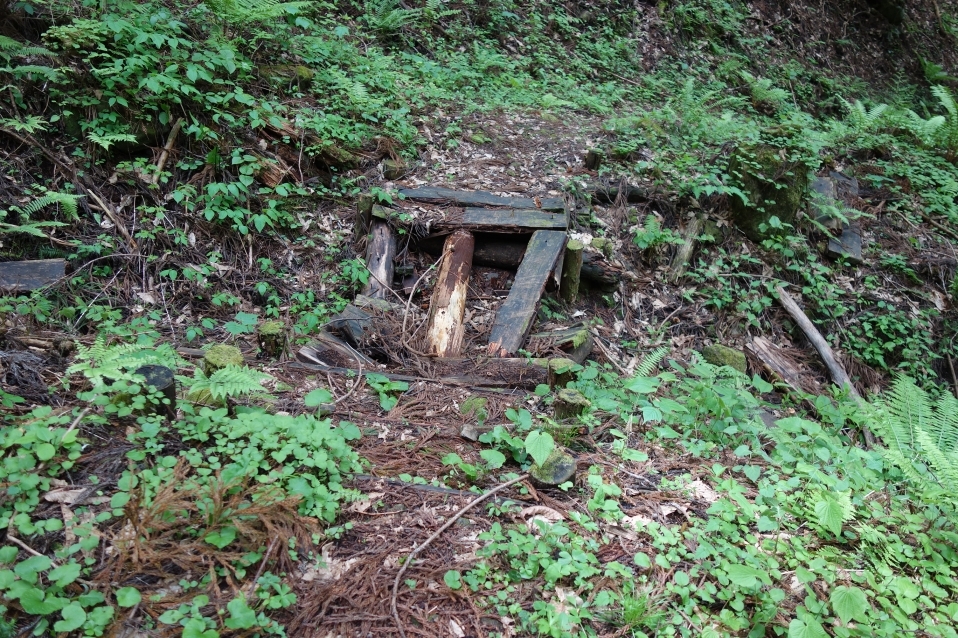 橋が破損した箇所