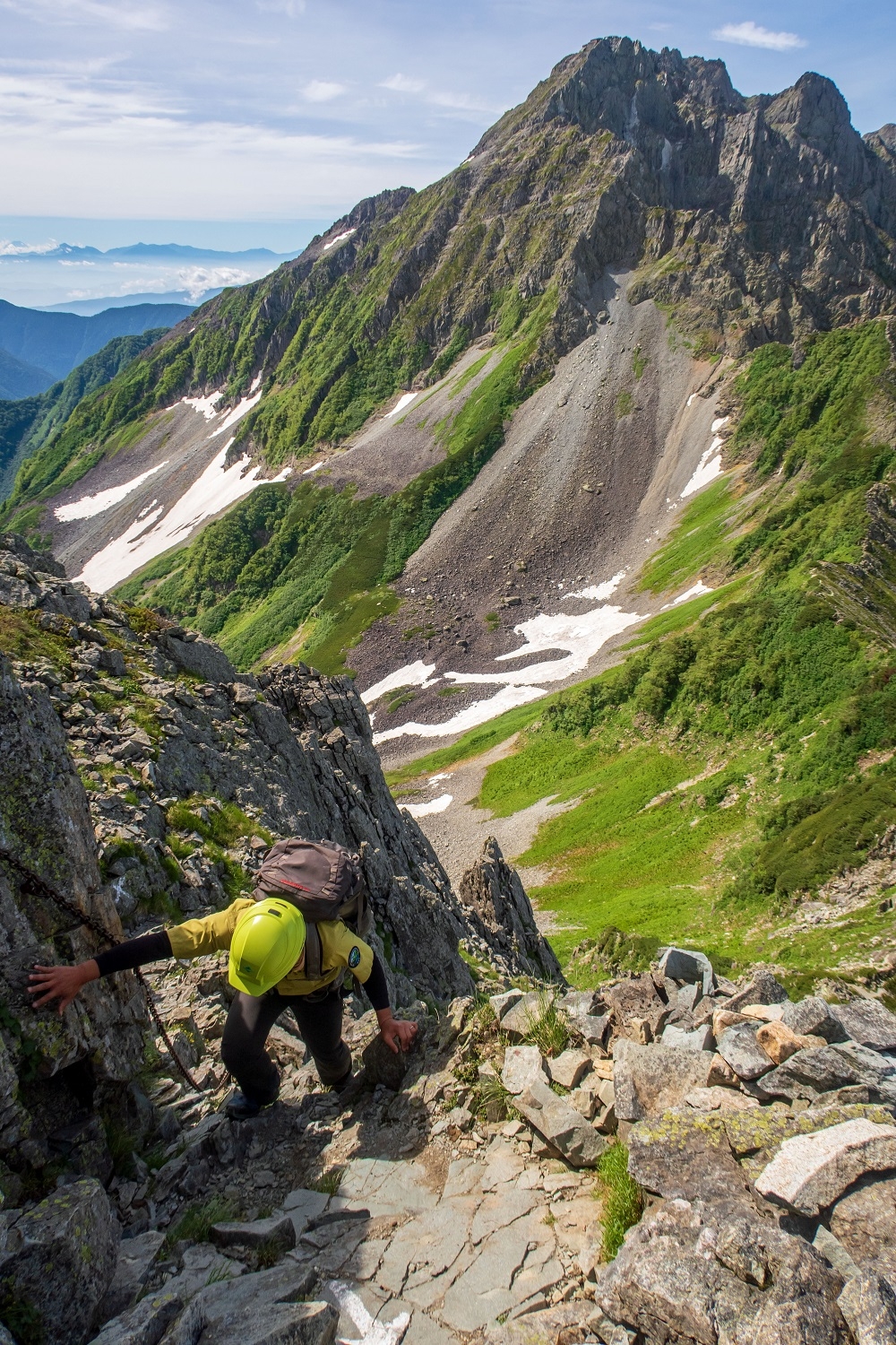 大キレットの通過_2
