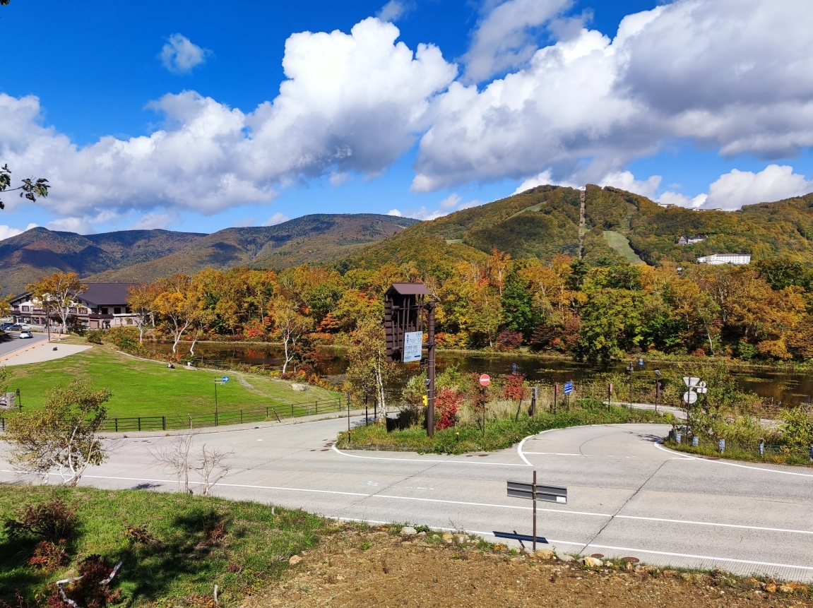 10月中旬紅葉の盛期