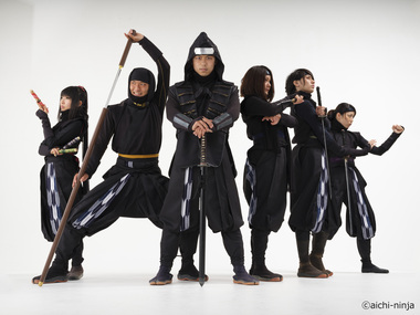 徳川家康と服部半蔵忍者隊