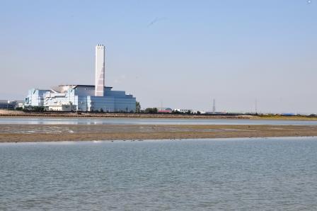 藤前干潟　遠景