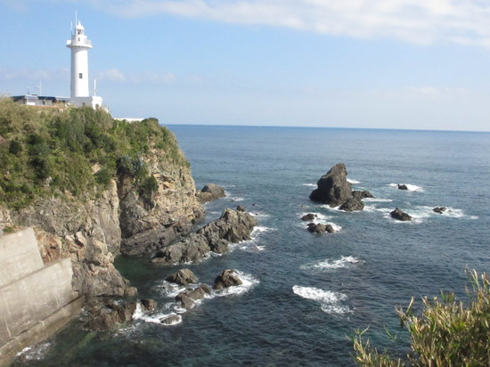 大王崎 灯台 波切