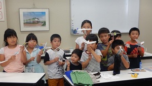 パタパタ動く鳥の工作