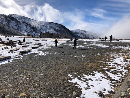 仮設野営場開設予定地