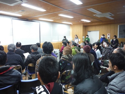 藤前干潟サイエンスカフェ　カフェコーナー