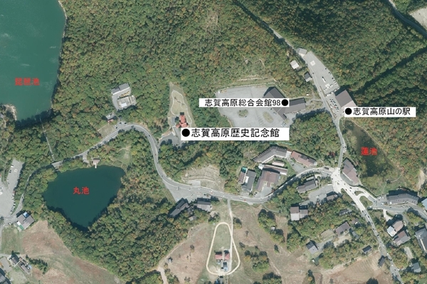 志賀高原歴史記念館の位置