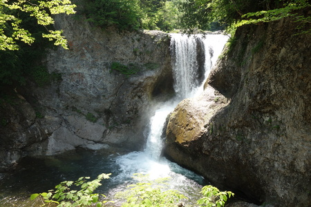 奥志賀渓谷の大滝