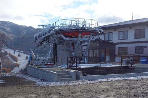 12月19日に開業予定のパルスゴンドラ