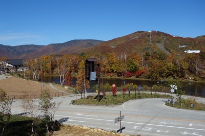 蓮池の紅葉10月21日