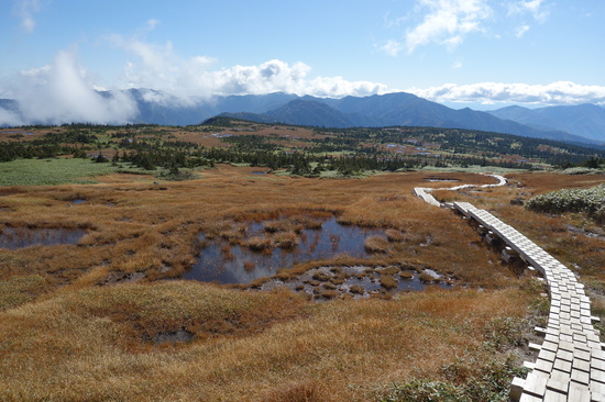 赤倉山、佐武流山方面を望む