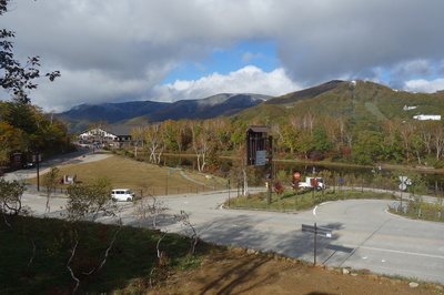 志賀高原蓮池の紅葉の推移_10月21日撮影
