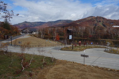 志賀高原蓮池の紅葉の推移_11月5日撮影