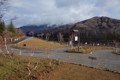 志賀高原蓮池の紅葉の推移_11月10日撮影