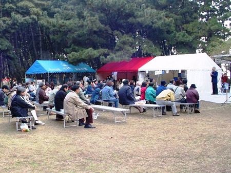 写真：平成14年（2002年）藤前干潟のラムサール条約登録記念フェスタ